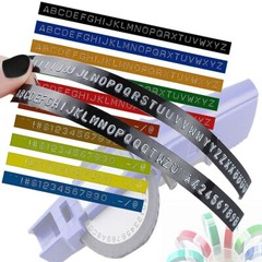 3D Emobssing Tapes For Dymo Label Maker Black Red Blue Green 9/12mm