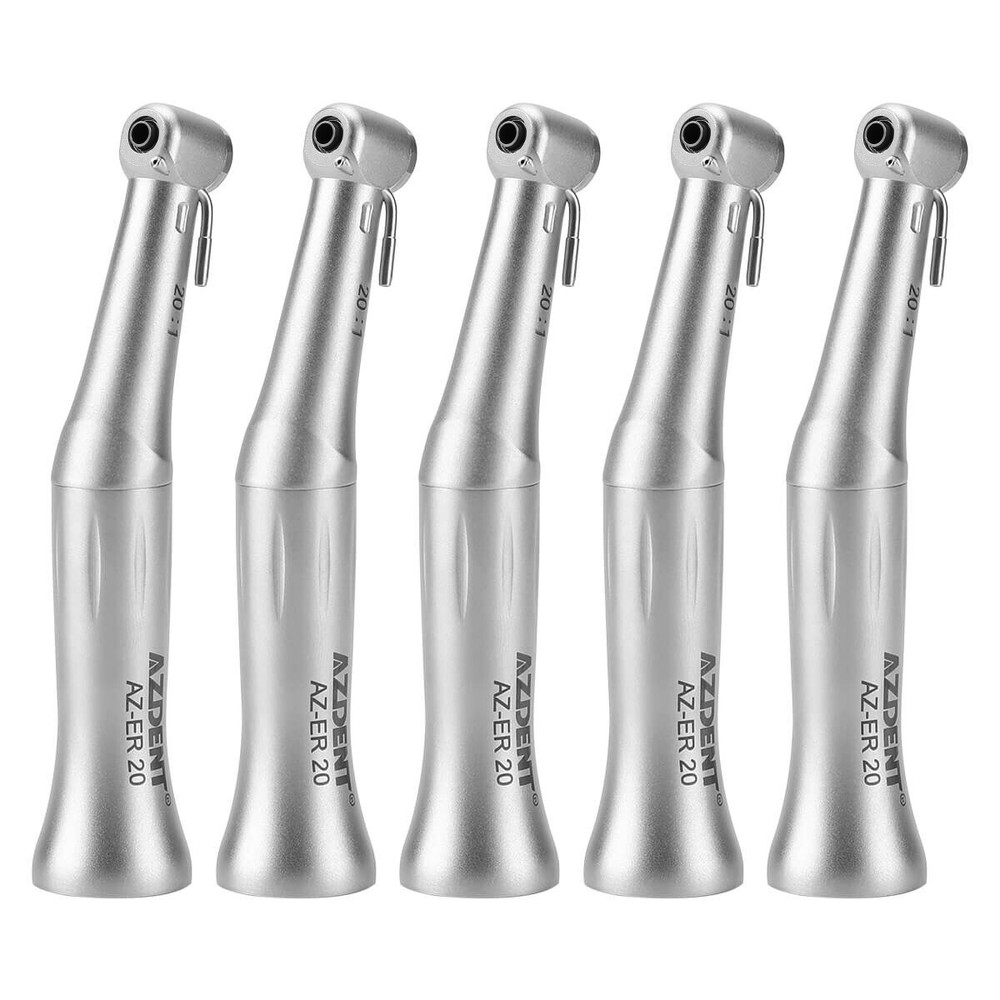 5X Dental 20:1 Reduction Implant Contra Angle Push Low Speed Handpiece AZ-ER 20