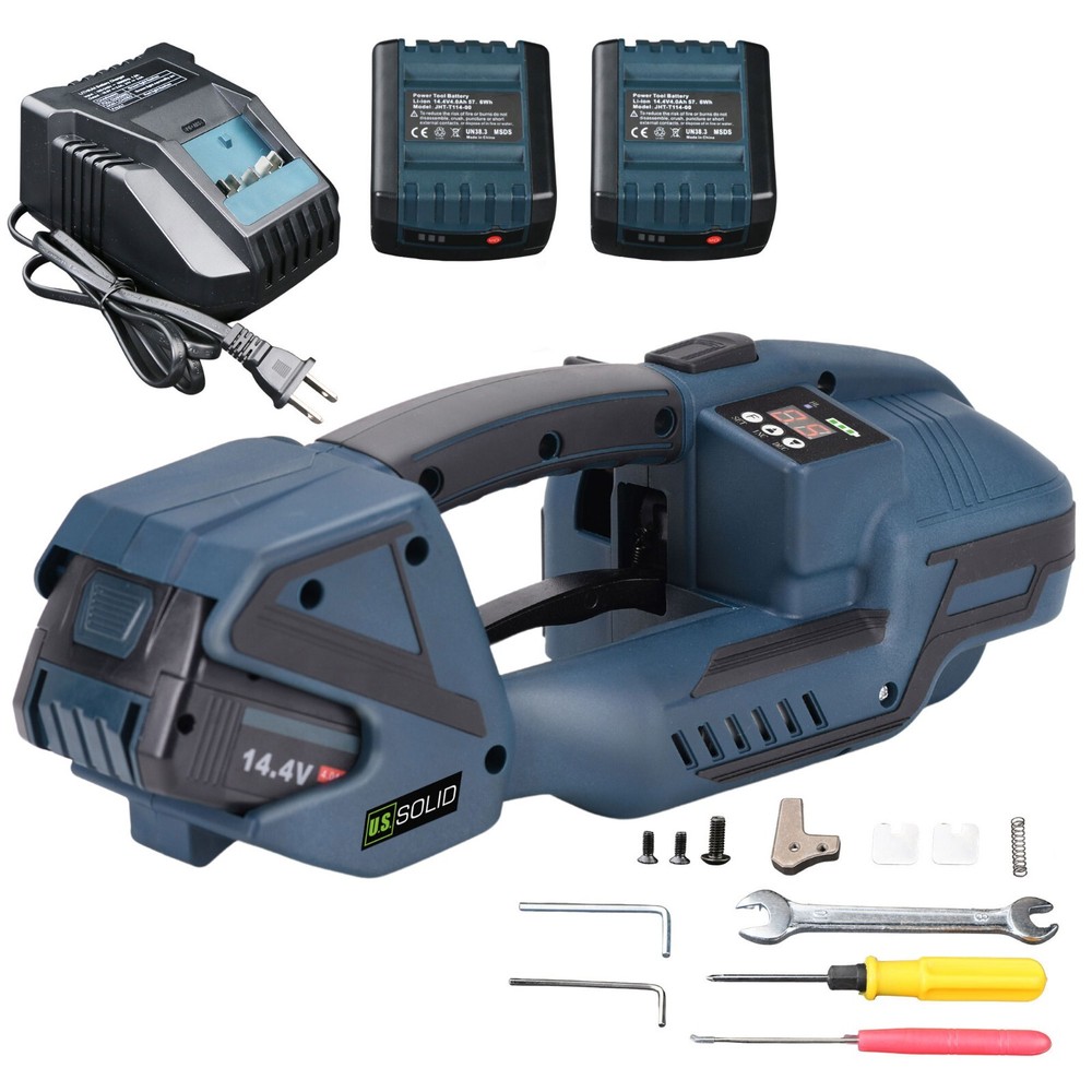 U.S. Solid Automatic Electric Strapping Banding Machine For PET PP Straps