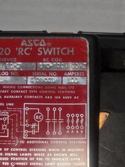 ASCO 9204 Remote Control (RC) Switch | 100 Amp, 3-Pole, 600VAC | Tested Working