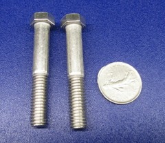 18-8 Stainless Steel Bolt, PT, 7/16-14 x 2 3/4″ Length, 10 pcs