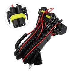 H11 H8 880 881 Relay Wiring Harness Fog Light HID Conversion Kit DRL