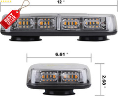 48LED Roof Top Strobe Lights, High Visibility Emergency Safety Warning Light