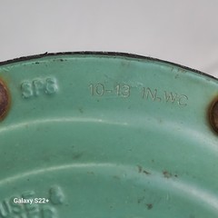 Fisher Controls Pressure Regulator R-352/22 10PSI Inlet Used Working Condition