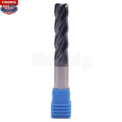 5Pcs 4 Flute 1/2″ x 2″ x 4″ Solid Carbide Long End Mill – AlTiN Coated