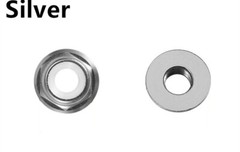 Multicolor Aluminum Hex Flange Lock Nut With Nylon Insert M2 M3 M4 M5 M6 M8