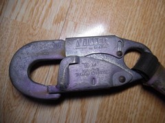 Klein 5480 Adjustable Lineman Safety Belt Size M W/MILLER SCORPION FALL Limiter