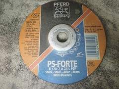 Pferd 61004 PS-Forte E178-7 7″ x 1/4″ x 7/8″ Grinding Wheel 10 Pack (W10)