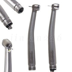 Dental LED Handpiece High Speed Push Button 2/4 Hole Fiber Optic with Light