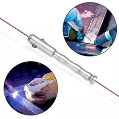 1Pcs TIG Pen Welding Rod Holder Aluminium Alloy Efficient Tool Wire Feed Pen