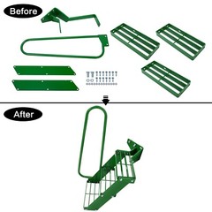 Left Hand Stair Step Kit For John Deere 4050 4240 4430 4630 4440 LH Handrail