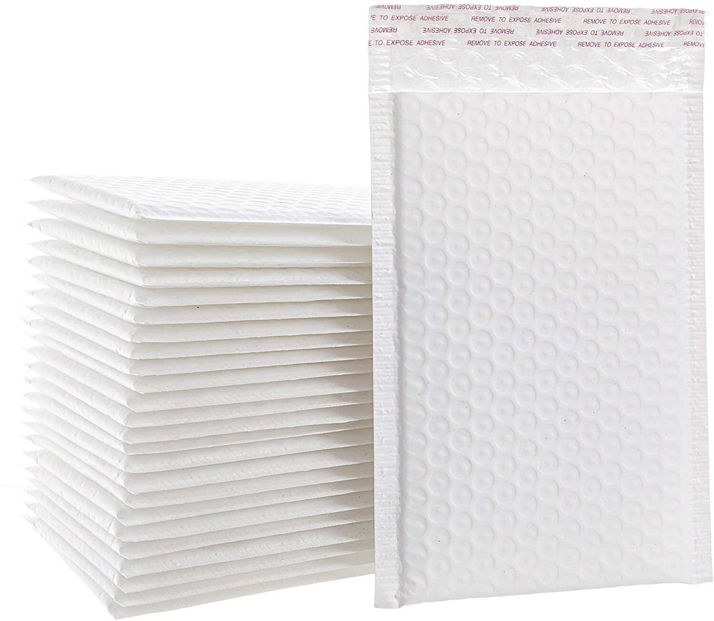 100 #5 10.5×16 Poly Bubble Padded Envelopes Mailers Bags inner 10.5×15