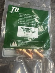 5pk Genuine Victor Thermal Dynamics 9-8210 plasma cutter tips 60A