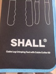 SHALL Cable Lug Crimping Tool W/Cable Cutter Kit