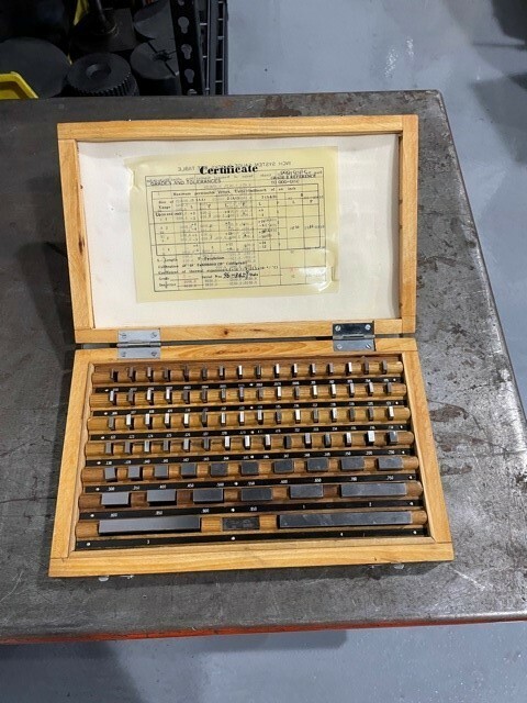 81 Pcs Gage Gauge Block Set