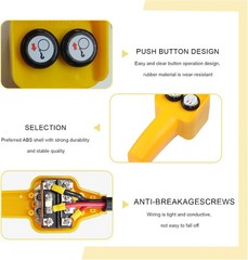 Winch Controller, Winch Hand-Held Remote Replacement with Forward & Reverse B…