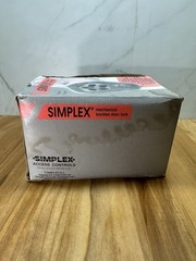 SIMPLEX Mechanical Keyless Door Lock Push Button Control NEU42711 Satin Chrome
