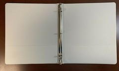 ACCO W362-13W Presentation View Binder 0.5” 1/2-Inch 3-Ring Letter Size White