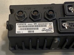 HARRIS MACOM CH-721 Control Head M5300/M7300 RADIOS CU23218-0002