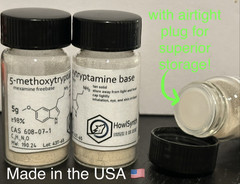 5-Methoxytryptamine 5g, mexamine freebase, 98% HowlSynth Reagent