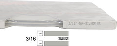 TFX 0003064 – Auto Customizing Dual Pinstripe – 3/16″ x 150′ (1/16′ Stripe, Gap,