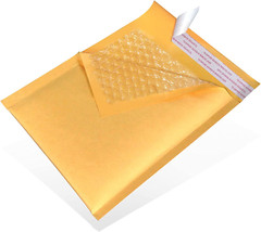 10 #3 8.5X14.5 Kraft Paper Bubble Padded Envelopes Mailers Case 8.5″X14.5
