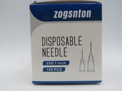 100Pack 25Ga 1Inch/25mm Disposable Dispensing Lab Individually Sealed NEW