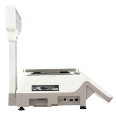 New Commercial Digital Price Computing Scale 66Lbs with Label Barcode Printer