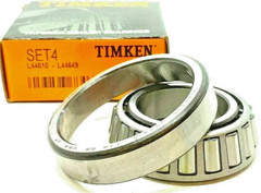 Timken Set 4, Set4, (L44649 & L44610) ONE Cup & ONE Cone Set free shipping