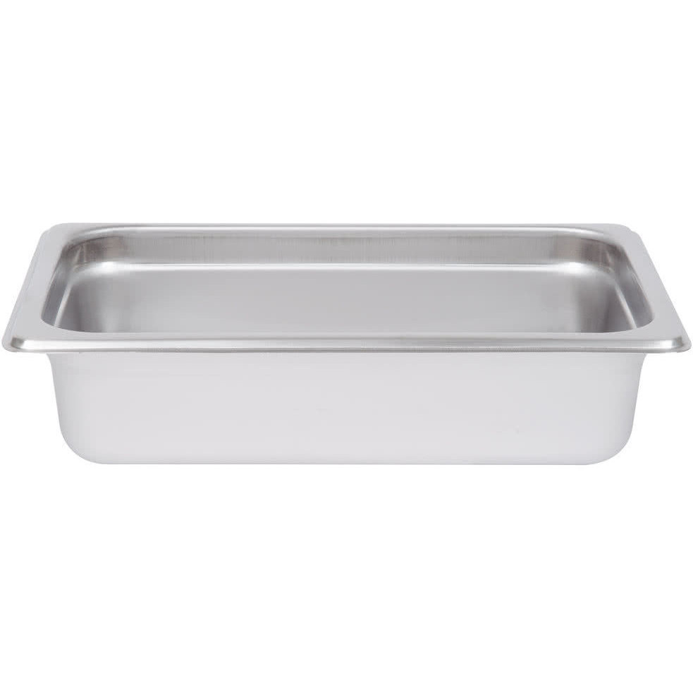 4 PACK 1/4 Size Stainless Steel 2 1/2″ Deep Steam Prep Table Food Pan Salad Bar