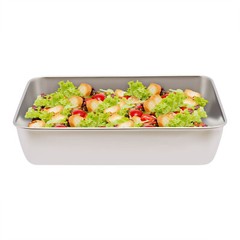 SUS304 Stainless Steel Rectangular Lasagna Pan for Baking & Cooking