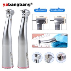 Yabangbang Dental LED Fiber Optic 1:5 Contra Angle Handpiece High Speed / Rotor