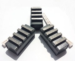3PK Diamond Grinding Blocks Fits EDCO,STOW,HUSQ.Diamond Products Floor Grinders