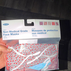 Old Navy Non-Medical Grade Adult Face Masks 5 Pack One Size Multi-Print