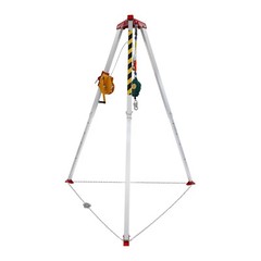 Adjustable Legs Rescue Tripod Professional Confined Space Tripod Kit w/5.2ft-8ft