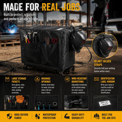 Engine Driven Welder Cover, Heavy-Duty Waterproof 600D Oxford Fabric, 30″x22″x42