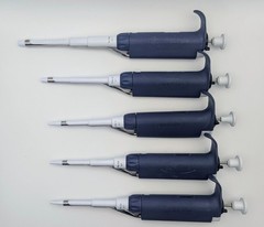 Rainin LTS Pipette Set | 2uL, 10uL, 20uL, 200uL, 1000uL | Cleaned and Calibrated