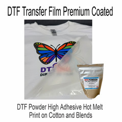 Epson Printer with DTF ink-Film-Powder Heat Transfer Print T-Shirt Marker Bund;