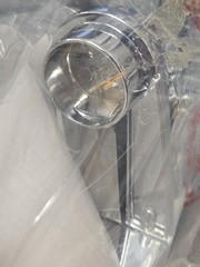 DONNER RR113CH COMMERCIAL DOUBLE TOILET PAPER HOLDER IN CHROME *BRAND NEW*