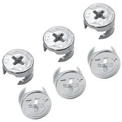 Litoexpe 15 x 9.5 mm Cam Lock Nut 10 Pcs, Joint Connector Locking Nuts Furnit…