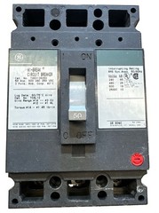 🔴GE GENERAL ELECTRIC THED136050 Circuit Breaker 50 Amp 50A 600V‼️New Takeoff