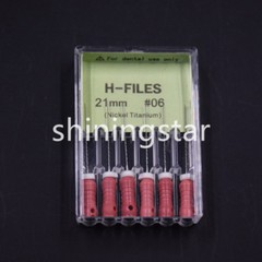 66 Types Dental Endodontic Niti Hand Use File 21/25/31mm Root Canal Files