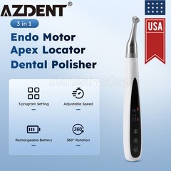 AZDENT Dental 16:1 Endo Motor/Brushless LED Endo Motor 6.3:1/6:1 & Apex Locator