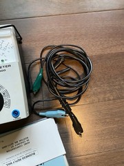 Heavy Duty AEMC Model 5000 Megohmmeter Military Coal Mine 500-5000 Volt Meter