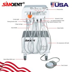 KaVo Style Dental E-generator LED Fiber Optic High Speed Handpiece Turbine 4Hole