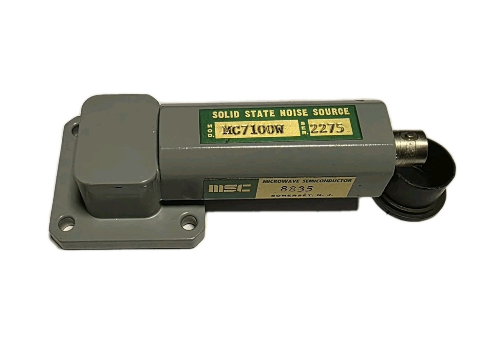 MSC, Microwave Semiconductor MC7100W, Noise Source 9.25-10.75GHz, ENR 35dB