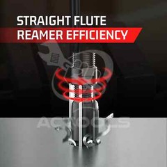 New Adjustable Hand Reamer 20 Pcs Set HV TO H16 Sizes (1/4 ” to 2.7/32″)
