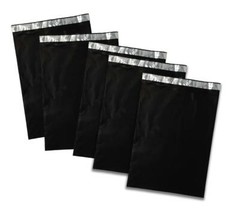 10×13, 7.5×10.5″ Night Black Poly Mailers, Non-Transparent, Shipping Envelopes