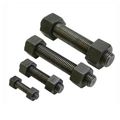 (4-PACK) 3/4″ -10 x 12-1/2″ A193 B7 Stud Bolt with (2) 2H Heavy Hex Nuts