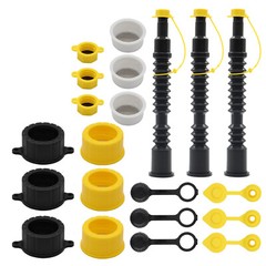 3PK Replacement Spout with Vent Kit For Old Gas Can Fill Fuel Diesel Water Jug